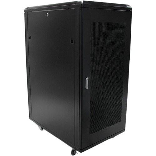 Startech 25u 36in Knock Down Server Rack Cabinet With Casters