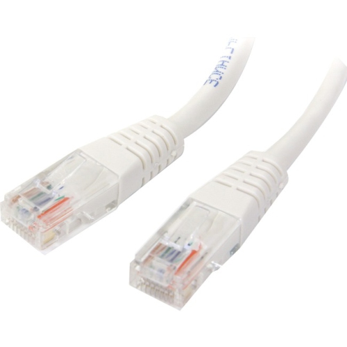 Startech 3ft Cat5e 350mhz Molded Patch Cable - White -