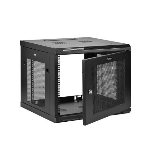 Startech 9U Wall-Mount Server Up to 20.8in Deep Rack Cabinet -