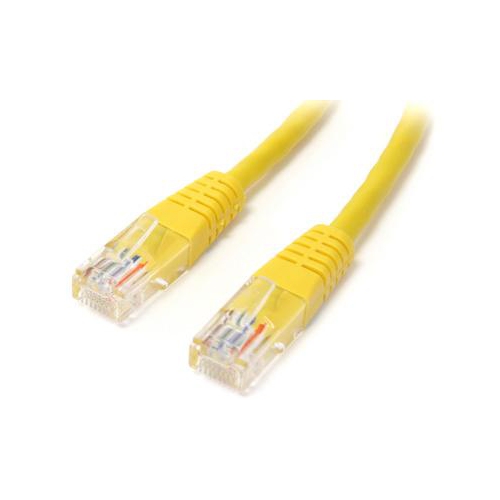 STARTECH  2Ft Cat5E 350Mhz Power-Over-Ethernet Molded Patch Cable - Yellow - (M45Patch2Yl)