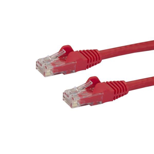 STARTECH  6Ft Cat6 650Mhz Snagless Ethernet Patch Cable - Red - (N6Patch6Rd)