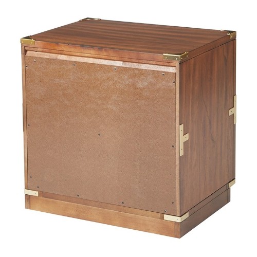 Office Star OSP Designs 2 Drawer Filing Cabinet in Toasted Wheat