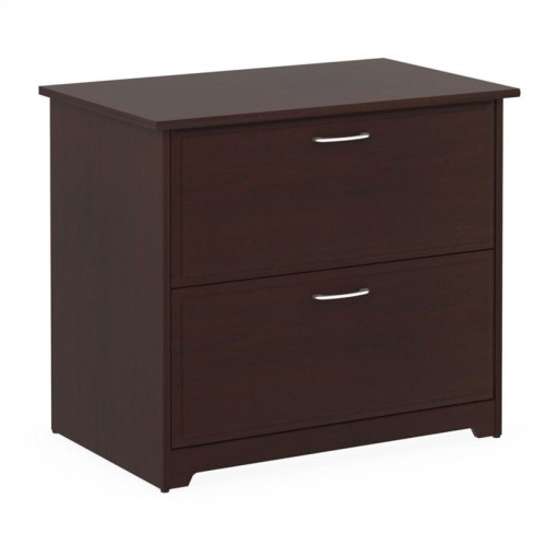 Bush Cabot 2 Drawer Lateral File Cabinet in Harvest Cherry