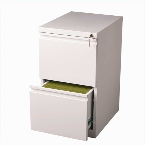Hirsh Industries 2 Drawer Mobile File Cabinet In White Best Buy
