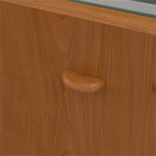 Series A 3 Drawer Mobile File Cabinet in Natural Cherry - Engineered Wood