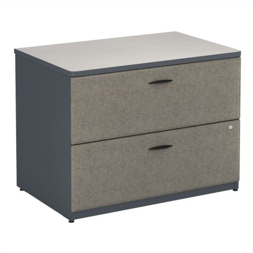 Bush Business Series A 36 Lateral File Cabinet In Slate Best Buy Canada