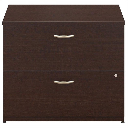 Series C 36W 2Dwr Lateral File in Mocha Cherry - Engineered Wood