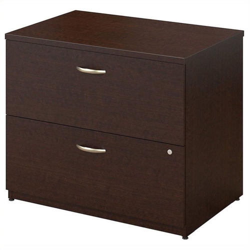 Series C 36W 2Dwr Lateral File in Mocha Cherry - Engineered Wood
