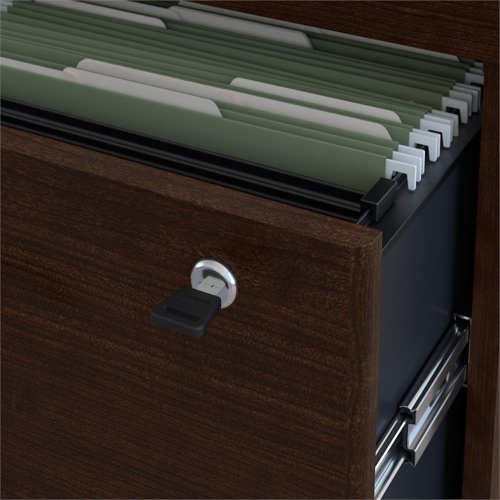 Series C 36W 2Dwr Lateral File in Mocha Cherry - Engineered Wood
