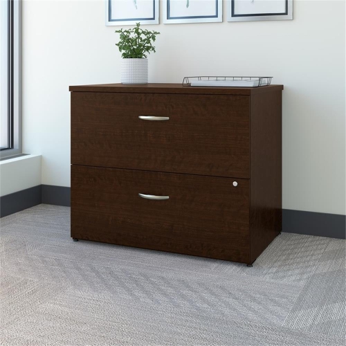 Series C 36W 2Dwr Lateral File in Mocha Cherry - Engineered Wood