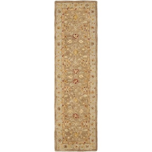 SAFAVIEH  Anatolia Traditional 2'3" X 18' Hallway Runner - Tan