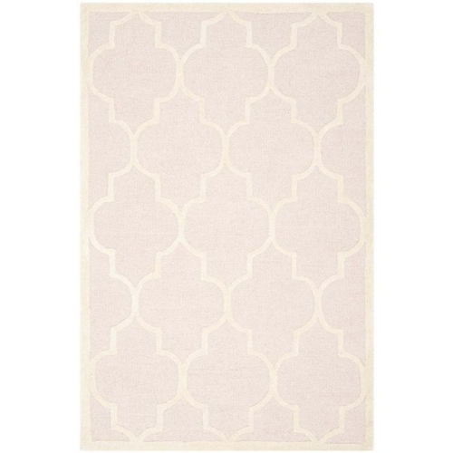 SAFAVIEH  Cambridge Light Pink Transitional Rug - 4' X 6'