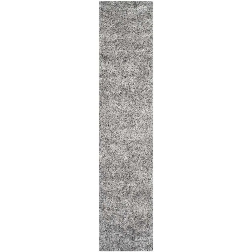 SAFAVIEH  Malibu Shag Silver Shag Rug - Runner 2'3" X 11'