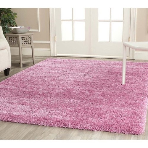 SAFAVIEH  California Shag 4' X 6' Rectangle Area Rug - Pink