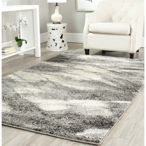 Safavieh Retro Grey Contemporary Rug - 6' x 9'