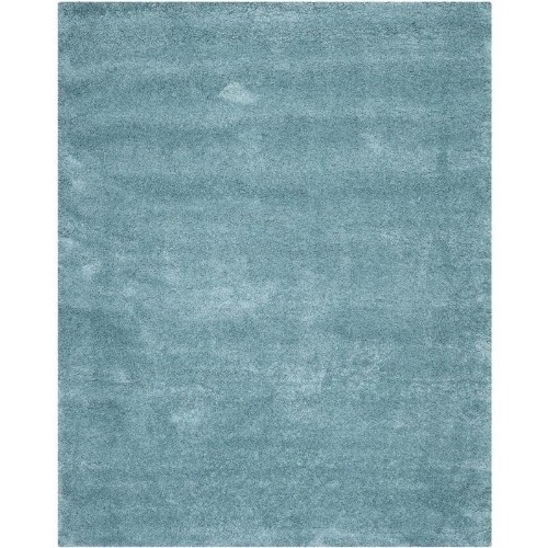 Safavieh Milan Shag Aqua Shag 6' x 9' Square Area Rug - Aqua