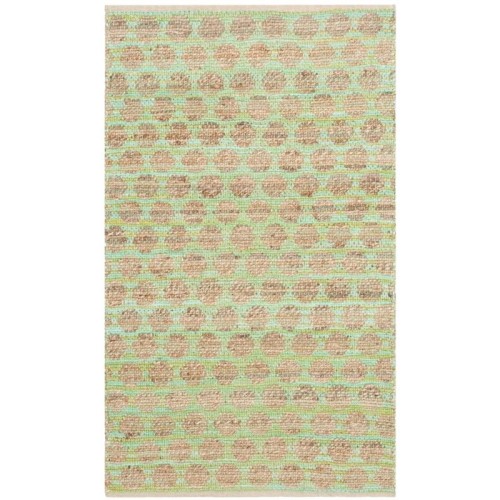 Safavieh Cape Cod 4' X 6' Hand Woven Rug in Green and Natural