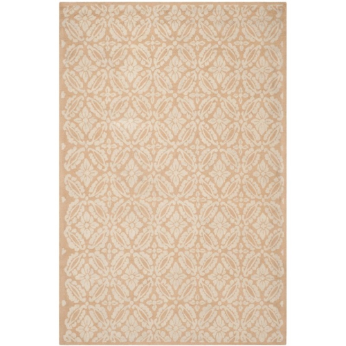 SAFAVIEH  Chelsea 3'9" X 5'9" Hand Hooked Wool Pile Rug In Blush