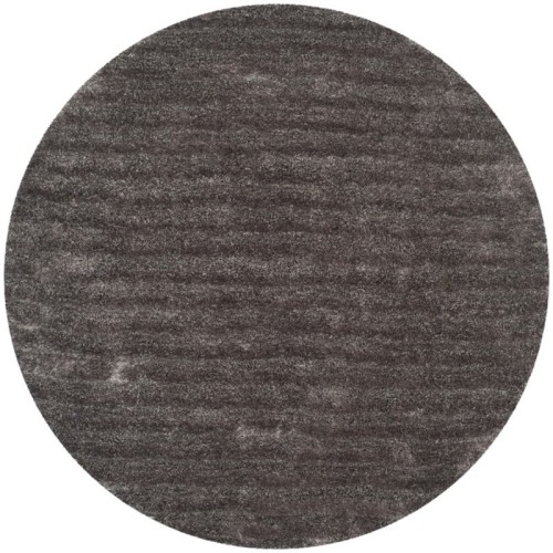 SAFAVIEH  3D Shag Hand Tufted 6' Round Area Rug - Silver