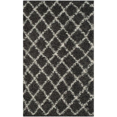 Safavieh Dallas Shag 6' Round Power Loomed Rug