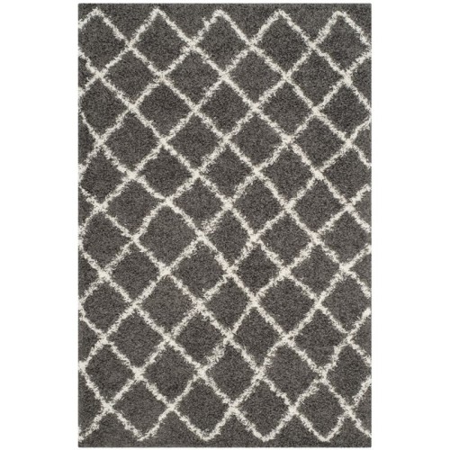 Safavieh Dallas Shag 6' Round Power Loomed Rug