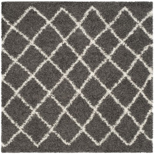 Safavieh Dallas Shag 6' Round Power Loomed Rug