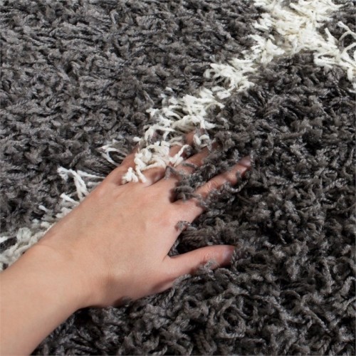 Safavieh Dallas Shag 6' Round Power Loomed Rug