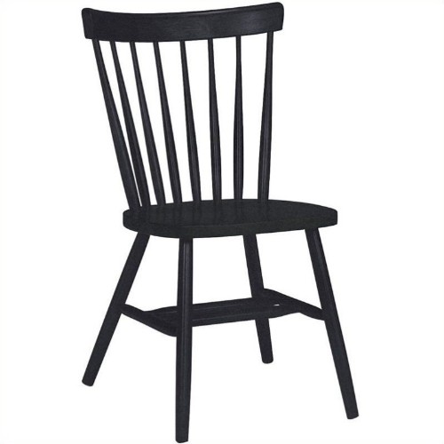INTERNATIONAL  Side Chair - Set Of 1 - In Black