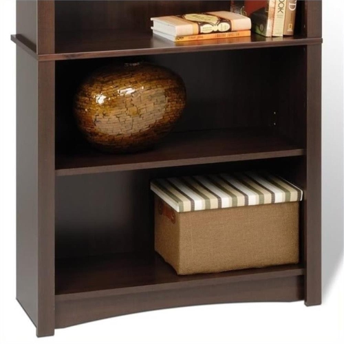 Prepac 6 Shelf Bookcase in Espresso