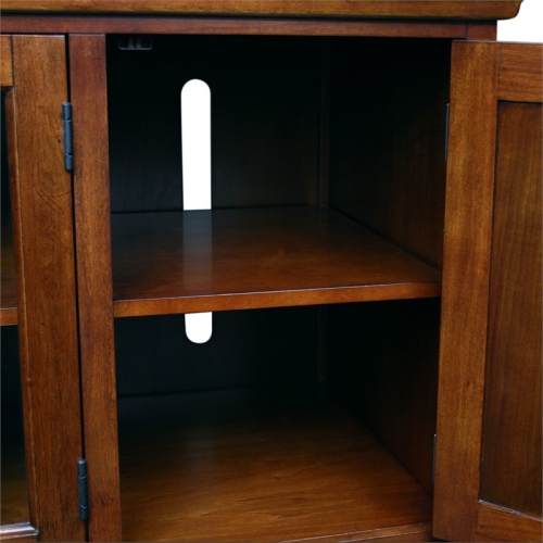 Leick Westwood Hardwood 60" TV Stand in Cherry