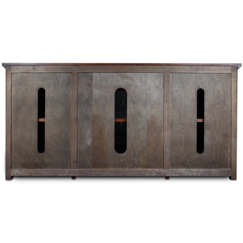 Leick Furniture Mission 50" TV Stand with Storage in Mission Oak