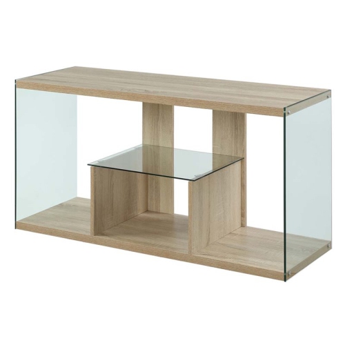 Convenience Concepts SoHo 50" TV Stand in Weathered White