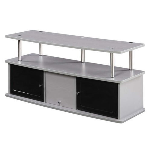 Convenience Concepts Designs2Go 50" TV Stand in Gray Wood Finish