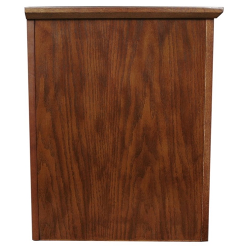 Leick Furniture Mission 60" Wood TV Stand in Medium Oak