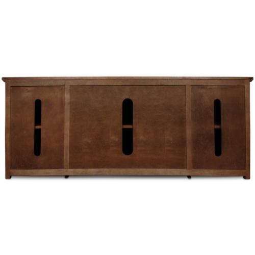 Leick Furniture Mission 60" Wood TV Stand in Medium Oak