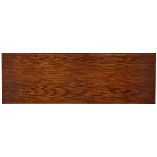 Leick Furniture Mission 60" Wood TV Stand in Medium Oak