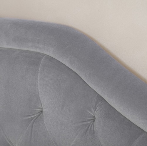 Angelina Queen Tufted Fabric Headboard