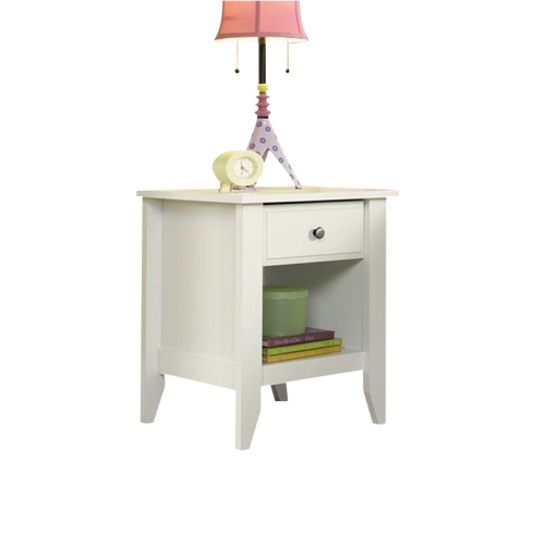 Sauder Shoal Creek Nightstand in Soft White