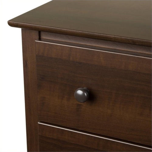Prepac Fremont 5 Drawer Chest in Espresso