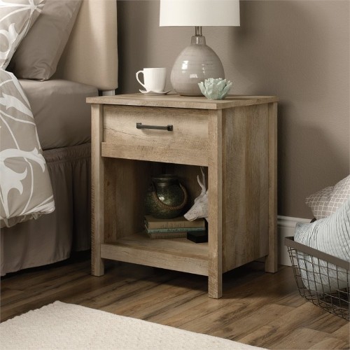 Sauder Cannery Bridge Nightstand in Lintel Oak
