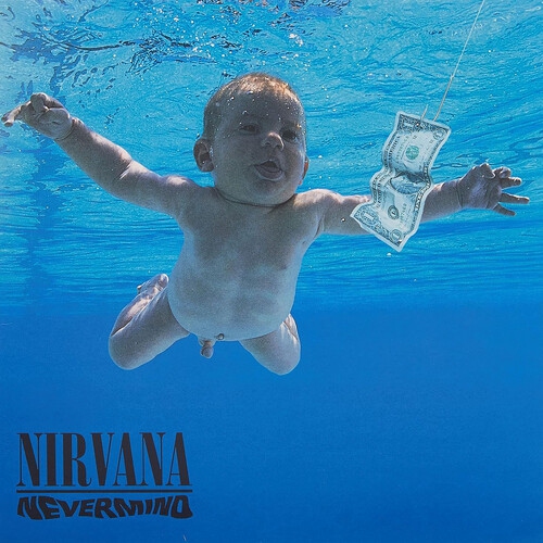 GEFFEN  Nevermind - Nirvana [Lp (180 Gram)] In Multicolor Love vinyl record and the album covers