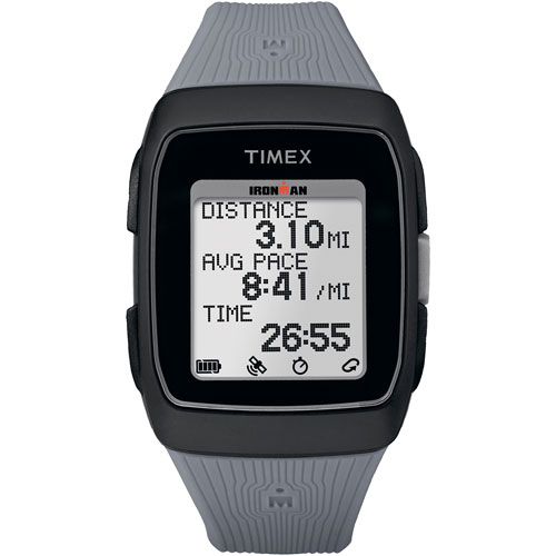 Timex IRONMAN GPS Digital Sport Watch - Grey/Black