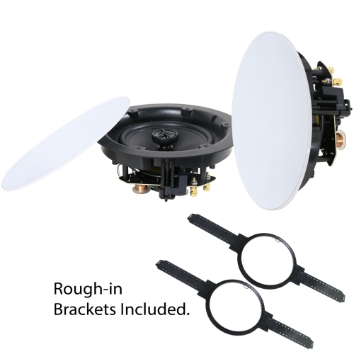 Polk Audio Rc80i 8 Round In Ceiling Speakers Pair Best Buy Canada