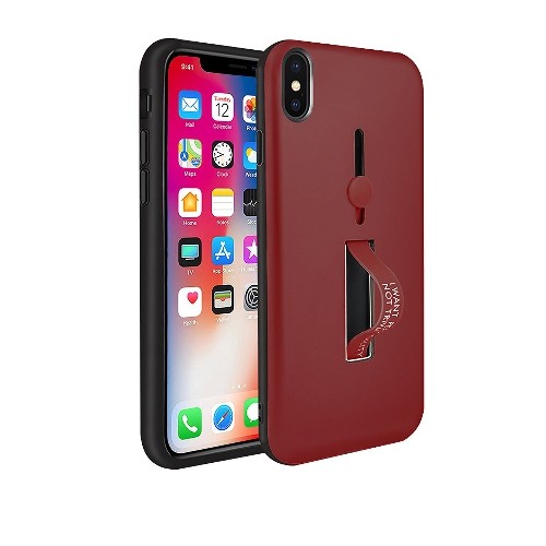 Navor Fitted Soft Shell Case for iPhone X - Red