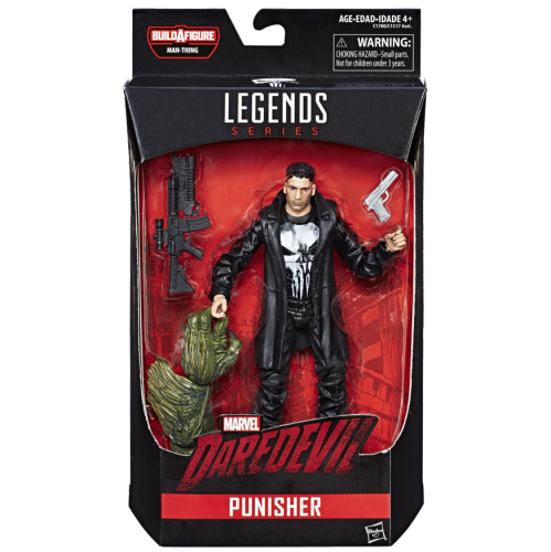 Figurine d'action de 6&nbsp;po de Marvel Legends Netflix BAF Man-Thing - Punisher