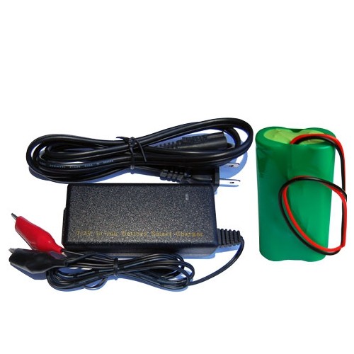 7.4 Volt Lithium Ion Battery Pack + Smart Charger