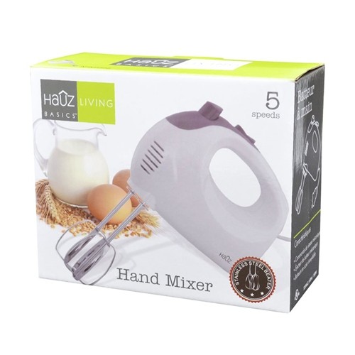 Hauz Hand Mixer 150W White
