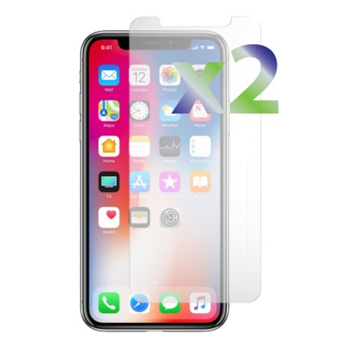 Étui protecteur d’écran d’Exian pour iPhone X - transparent