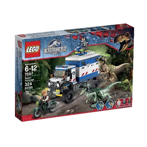 LEGO  Jurassic World Raptor Rampage 75917