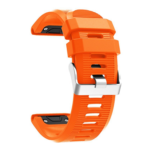 StrapsCo Replacement Strap Band for Garmin Fenix 5X in Orange